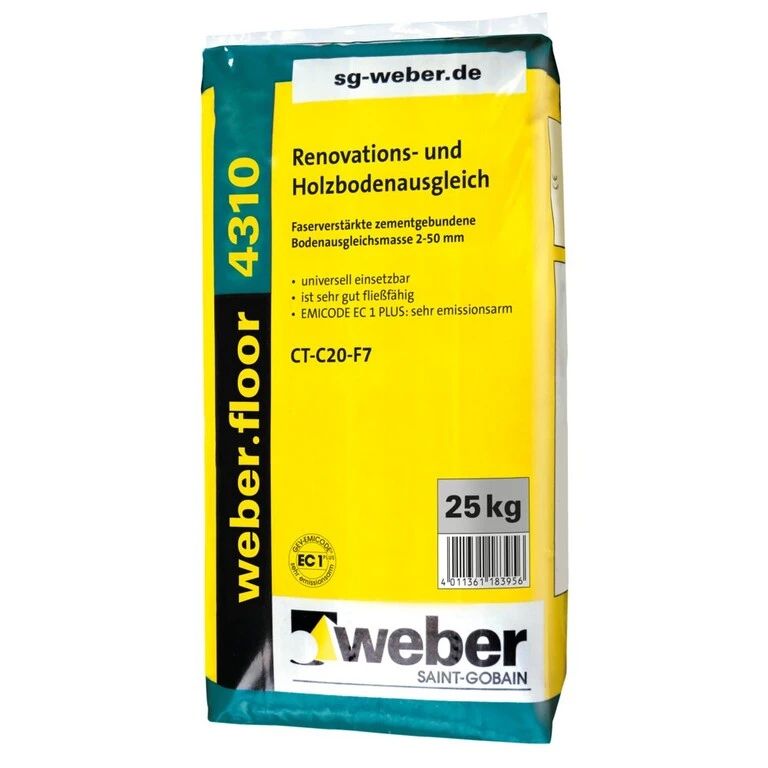 weber.floor 4310 Bodenausgleichsmasse 25 kg