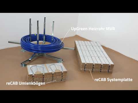 Sparset reCAB Flächenheizung im Trockenbau